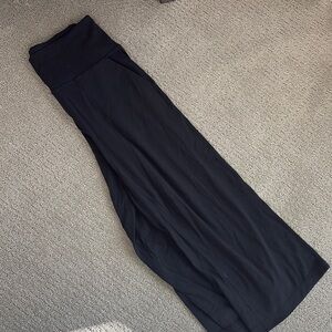 Lululemon in cropped wide leg black pants